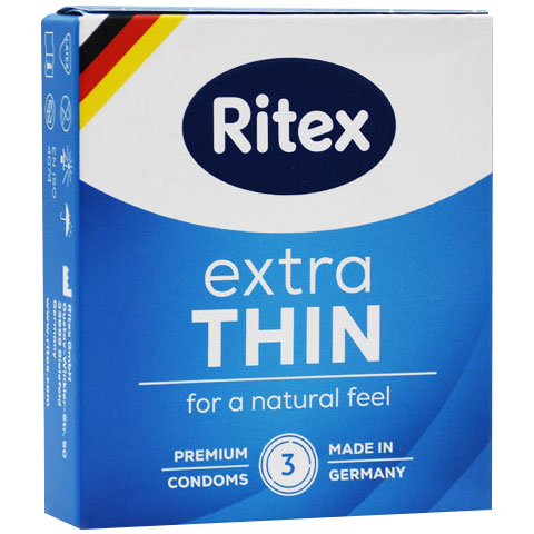 Ritex Extra Thin Condoms 3 Pieces