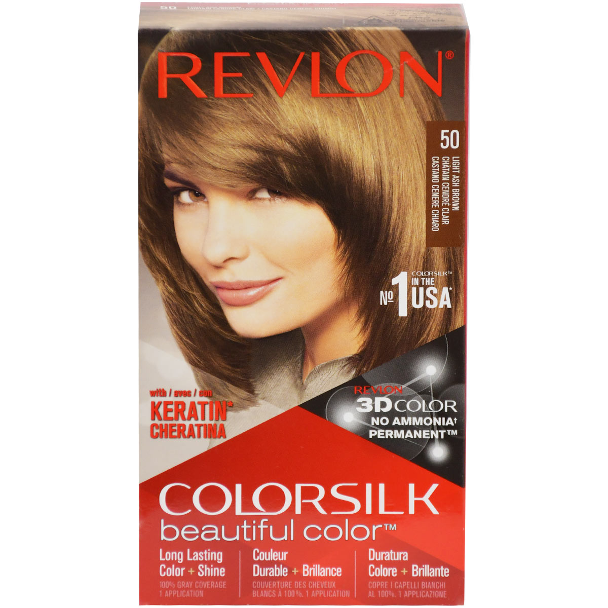Revlon Colorsilk Light Ash Brown/50