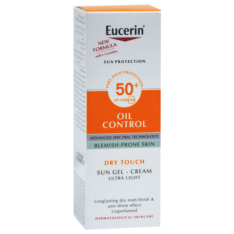 Eucerin Oil Control SPF 50+ Gel Cream 50ml