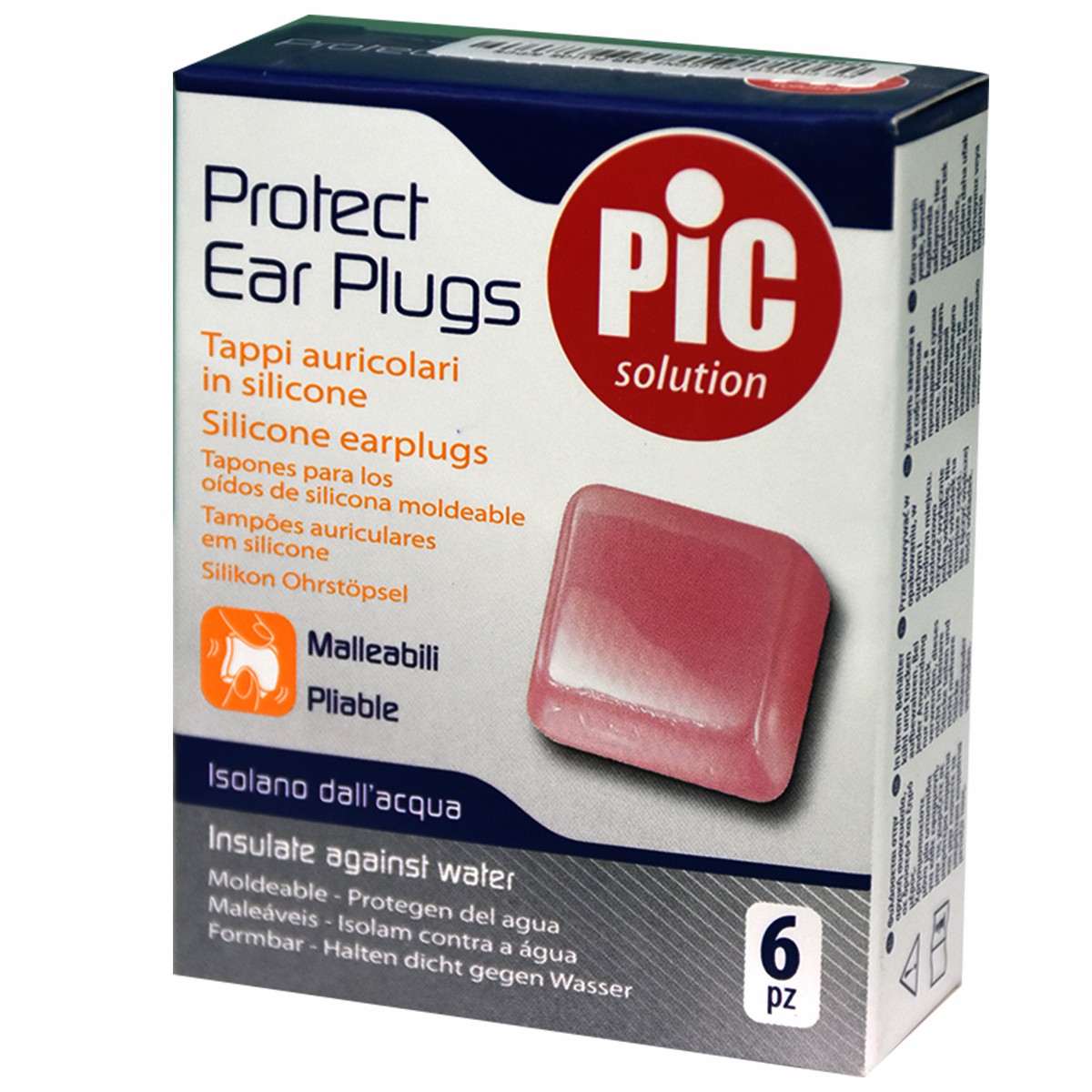 Pic Protect Silicone Ear Plugs 6pcs
