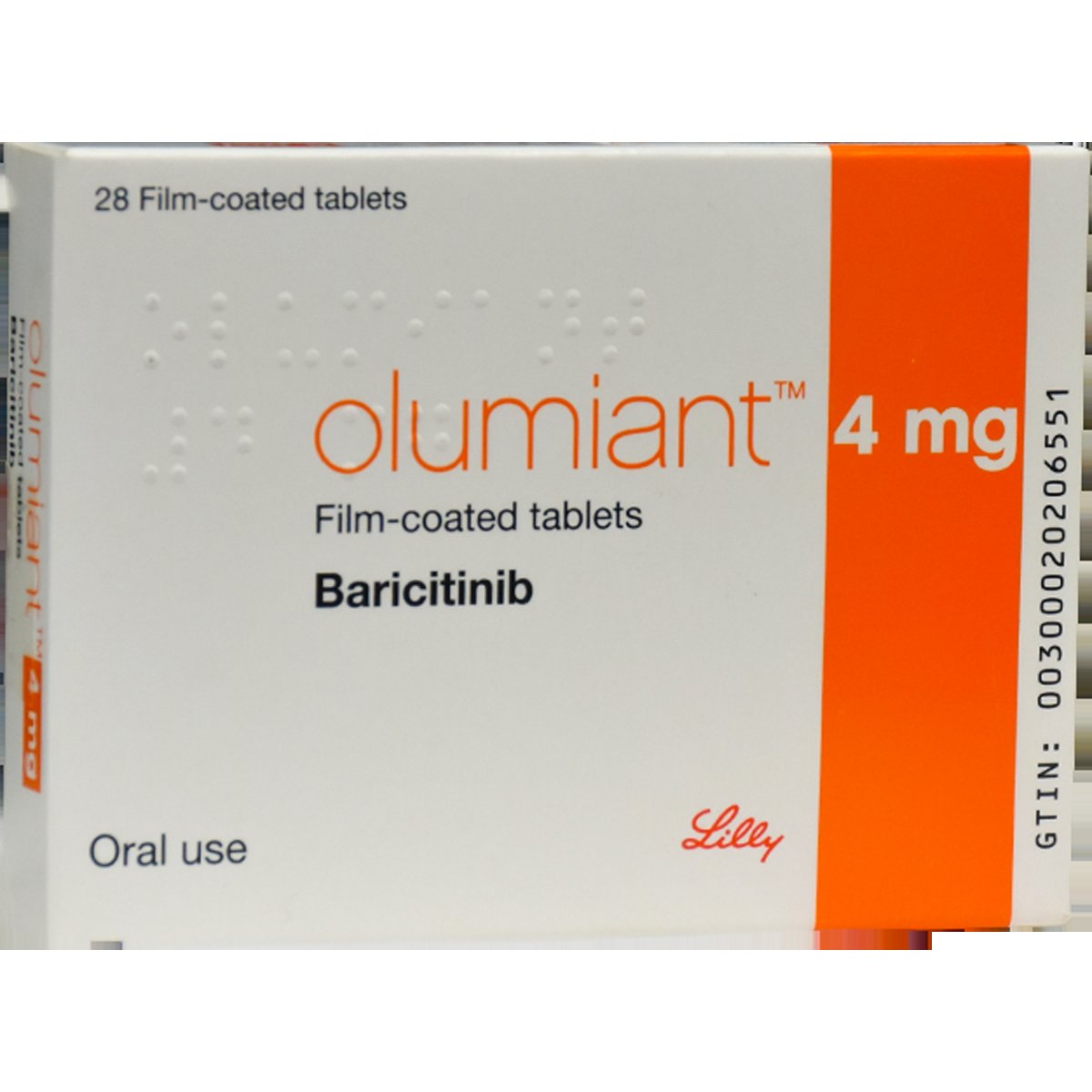 Olumiant 4mg 28 Film Coated Tablets