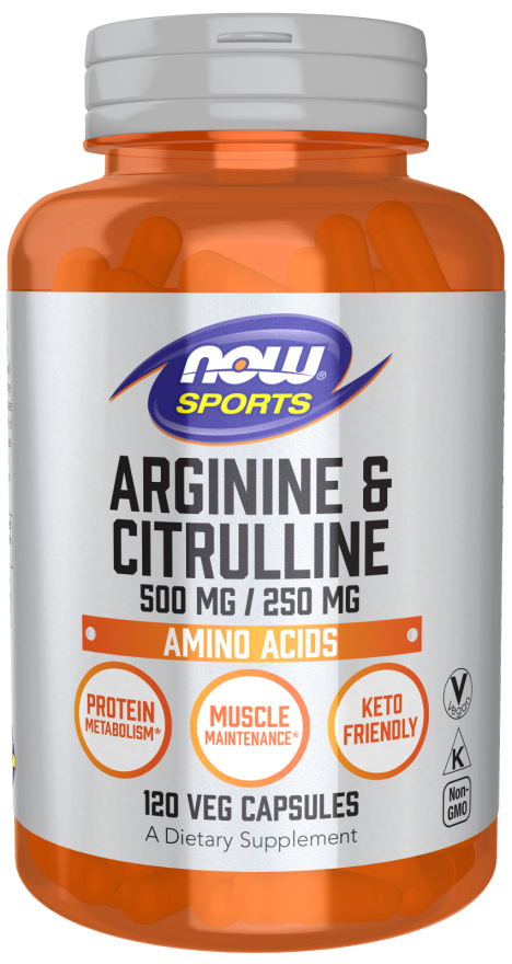 Now Arginine&Citrulline 120 Capsule