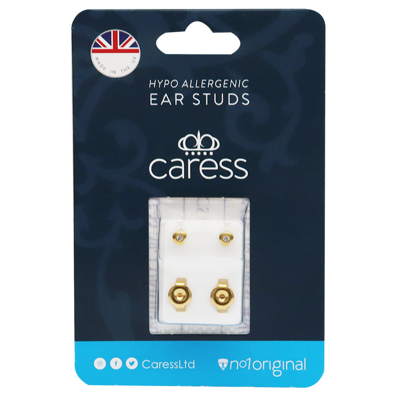 Caress Ear Studs Ruby/9