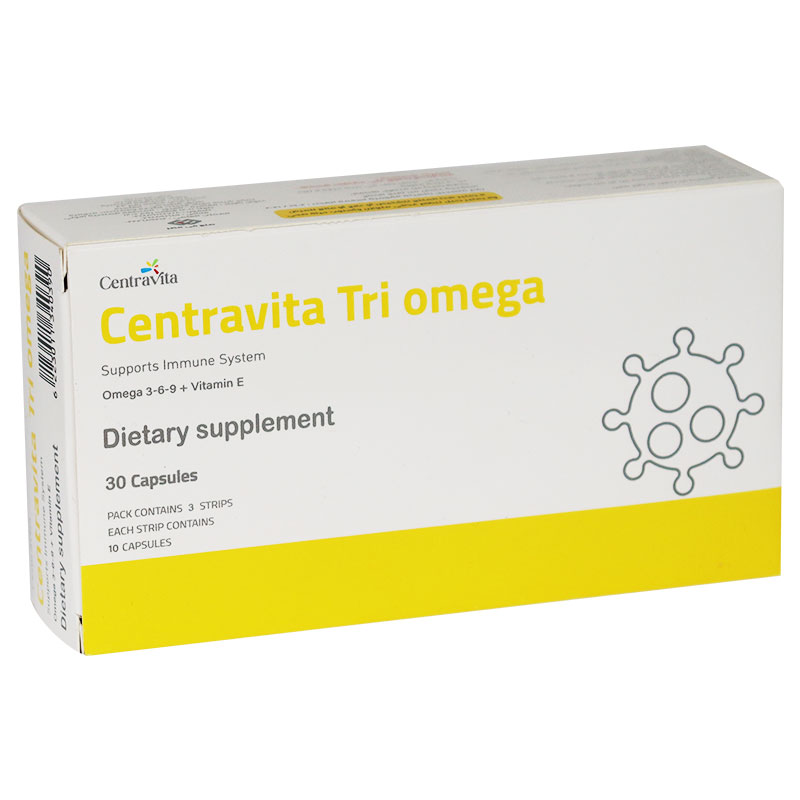 Centravita Tri Omega 30 Capsules
