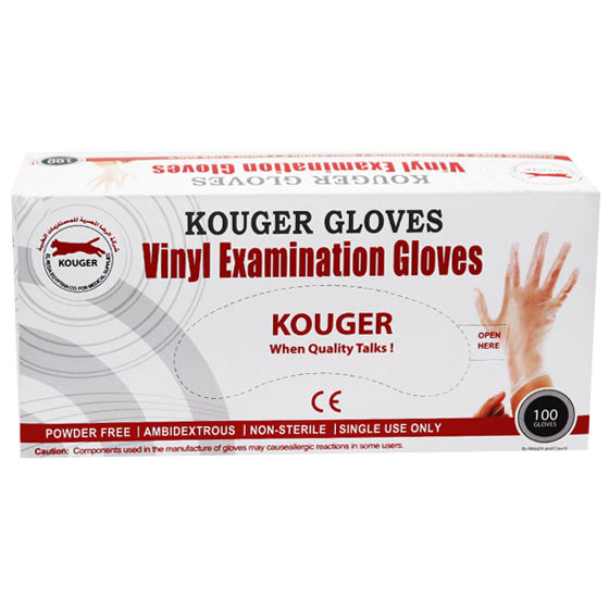 Vinyl Gloves 100 Pieces (Medium)