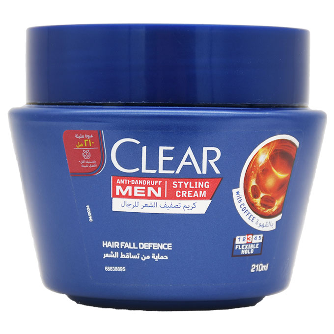 Clear Men Hair Fall Defence Coffee Cream 210ml