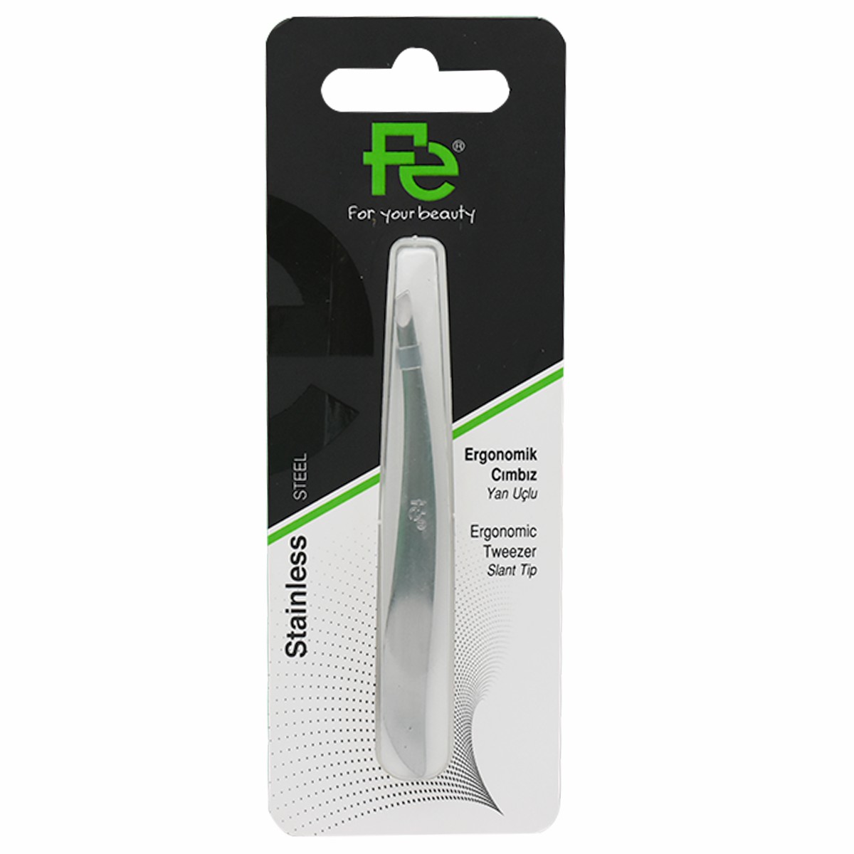 Fe Stainless Ergonomic Tweezers Ref/030