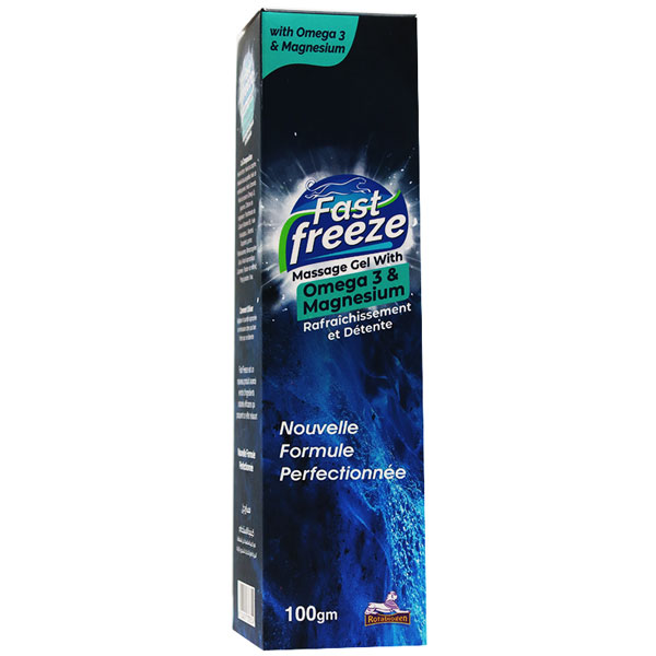 Fast Freeze Omega 3 and Magnesium 100gm Massage Gel