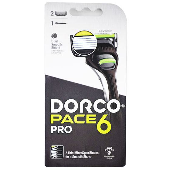 Dorco Pace 6 Pro ( Razor And 2 Blades )