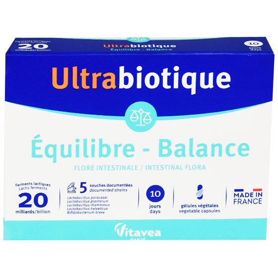 Ultrabiotique Balance 10 capsules
