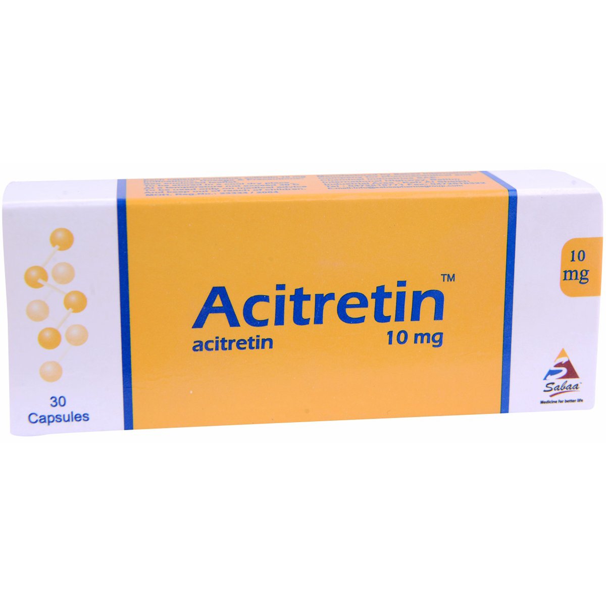 Acitretin 10mg 30 Capsules