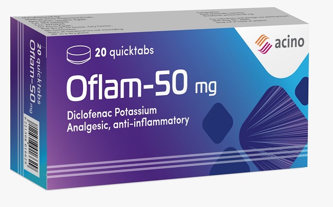 Oflam 50mg 20 Tablets