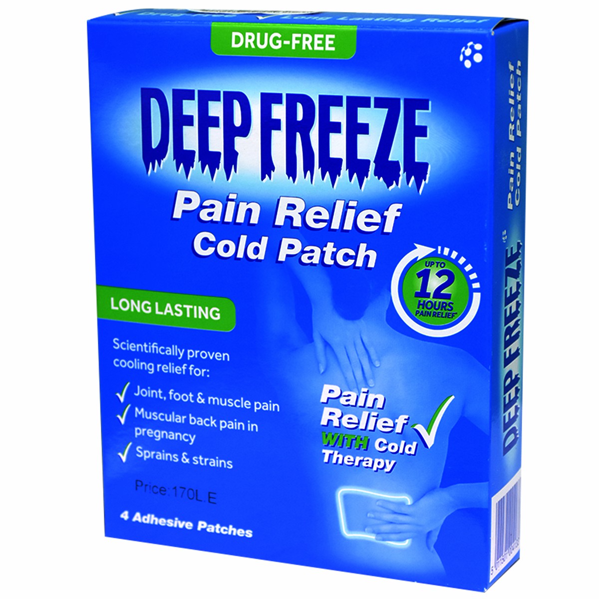 Deep Freeze Pain Relief Cold 4Patches