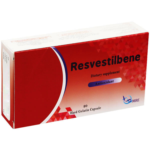 Resveratrol 20 Hard Gelatin Capsules