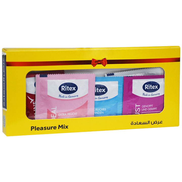Ritex Pleasure Mix Condoms 8 Pieces (Offer Pack)