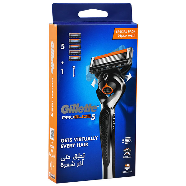 Gillette Proglide (5) Razor+5 Blades