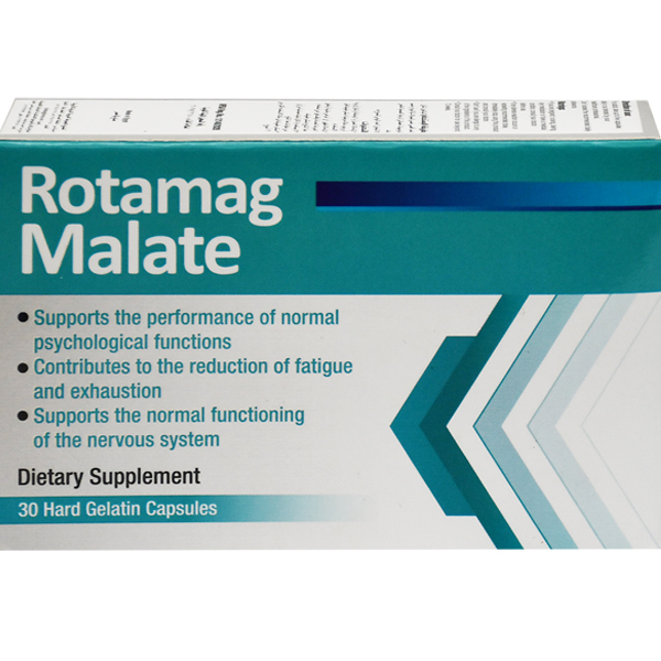 Rotamag Malate 30 Hard Gelatin Capsules