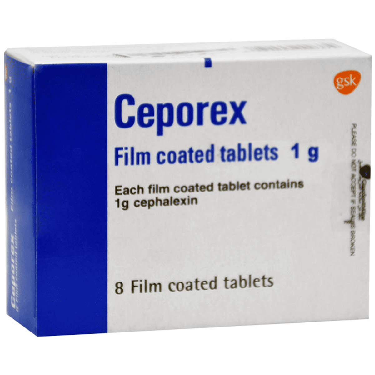 Ceporex 1gm 8 Tablets