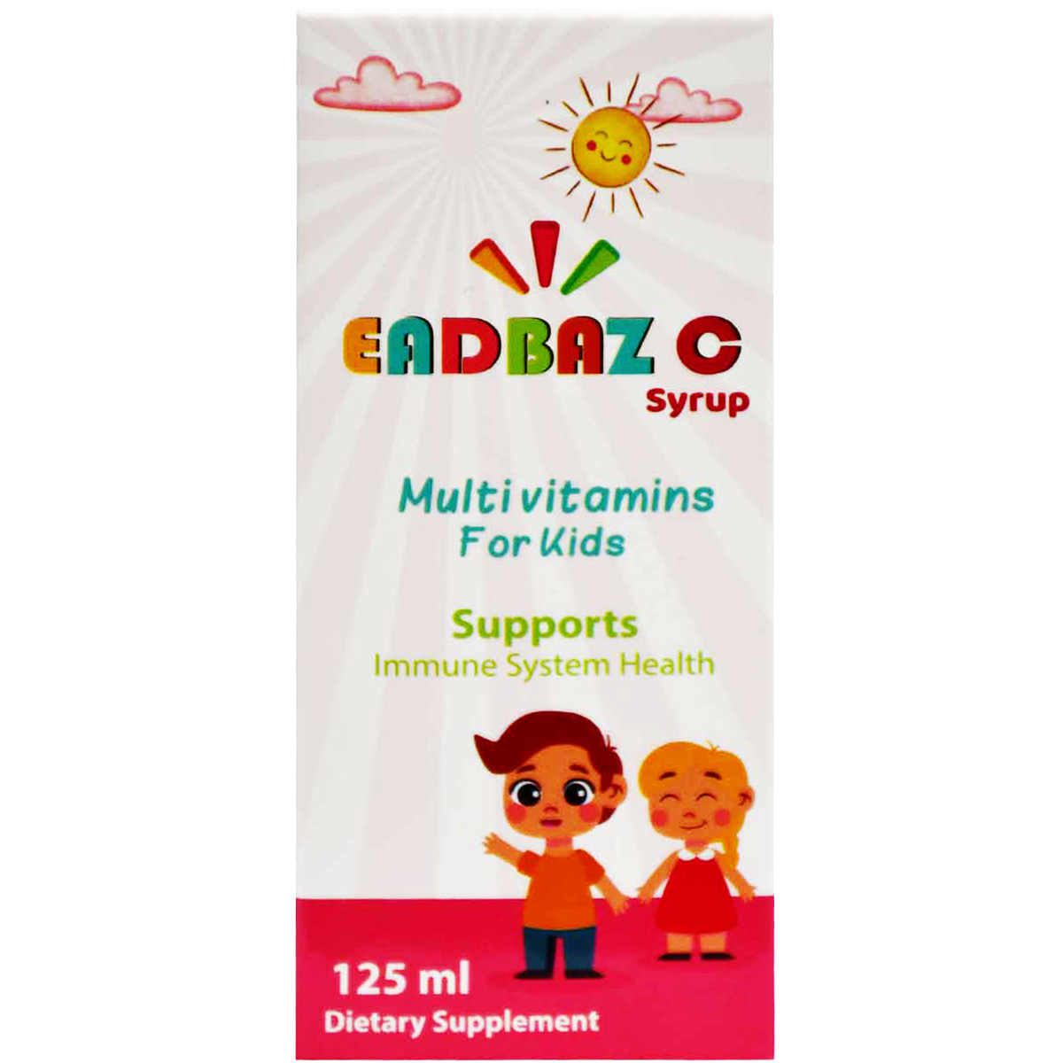 Eadbaz C Multivitamins for Kids Syrup 125 ml