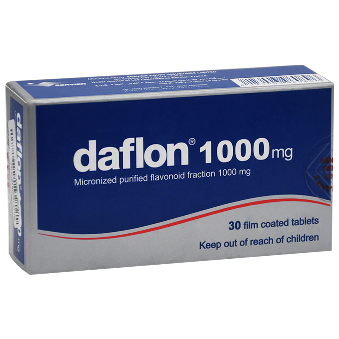 Daflon 1000mg 30 Film Coated Tablet
