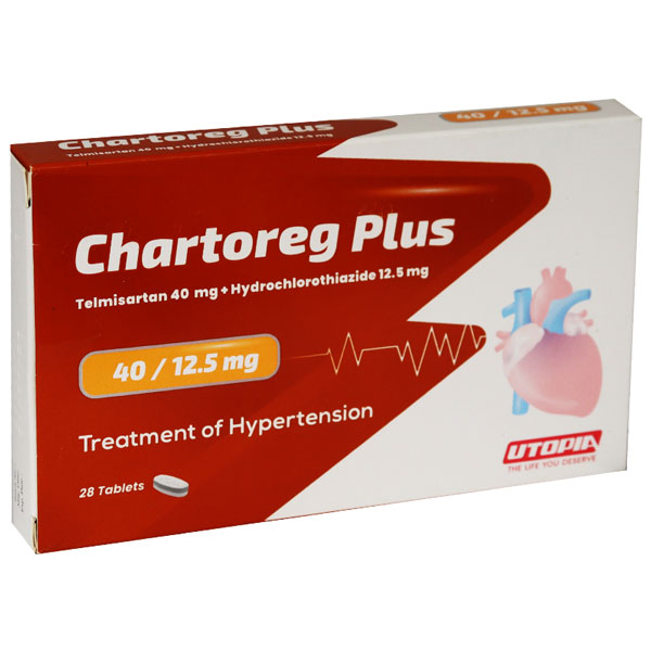 Chartoreg Plus 40mg/12.5mg 28 Tablets