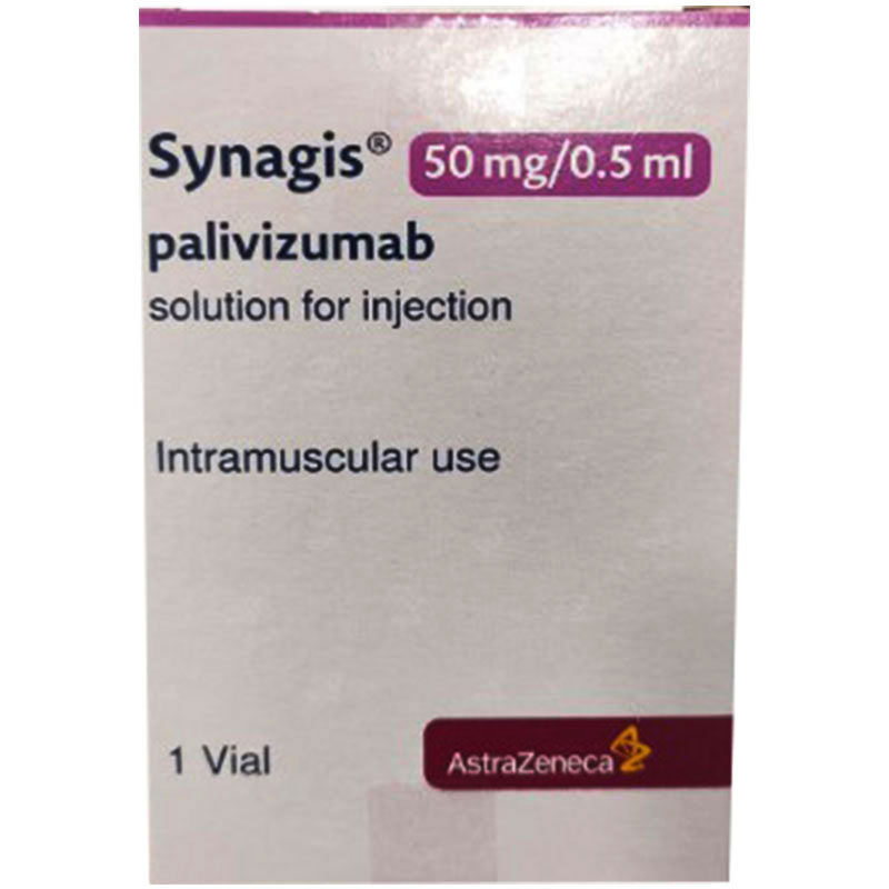 Synagis 50mg/0.5ml 1 Vial (Refregirated)