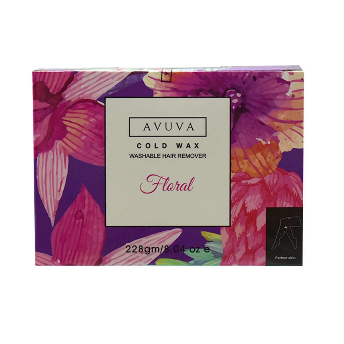 Avuva Floral Hair Remover Cold Wax 228gm