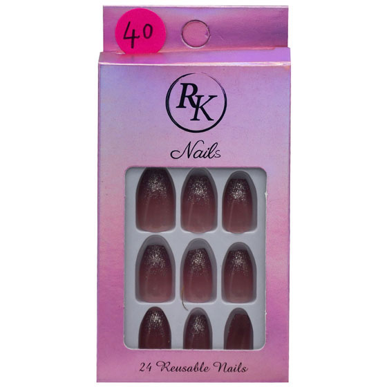 RK Reusable Nails 24 pieces/40