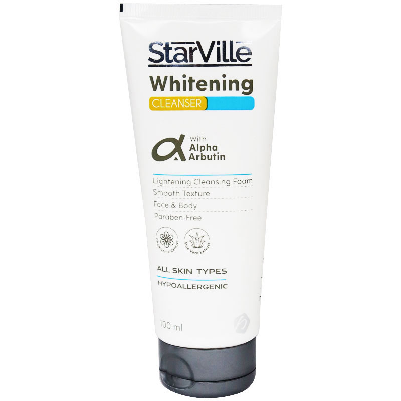 Starville Whitening Cleansing Foam For All Skin Types 100ml