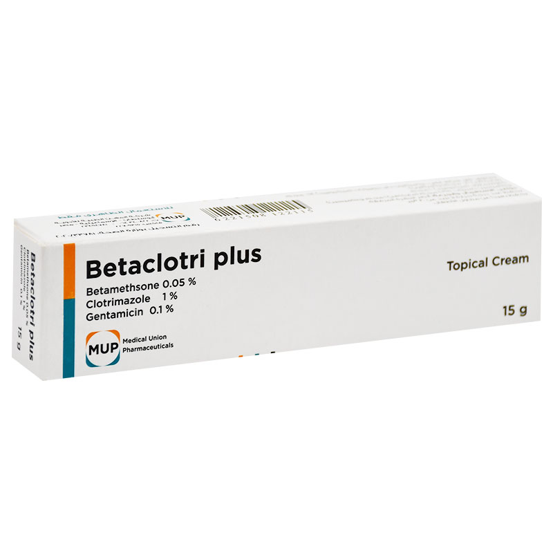 Betaclotri Plus (0.05+1+0.1)mg Cream 15gm