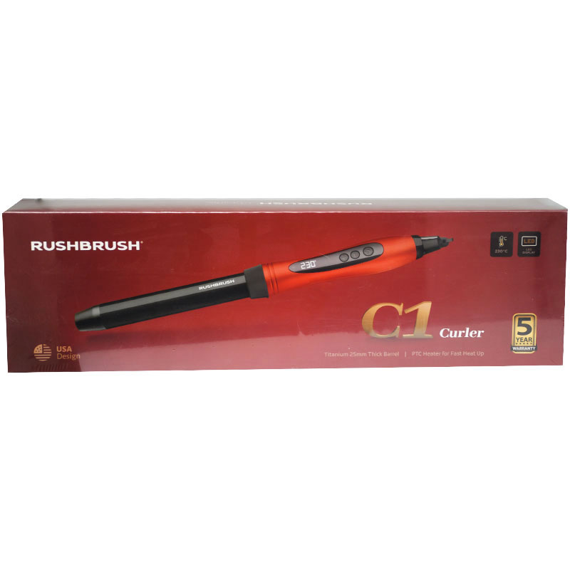 Rush Brush C1 Curler Red