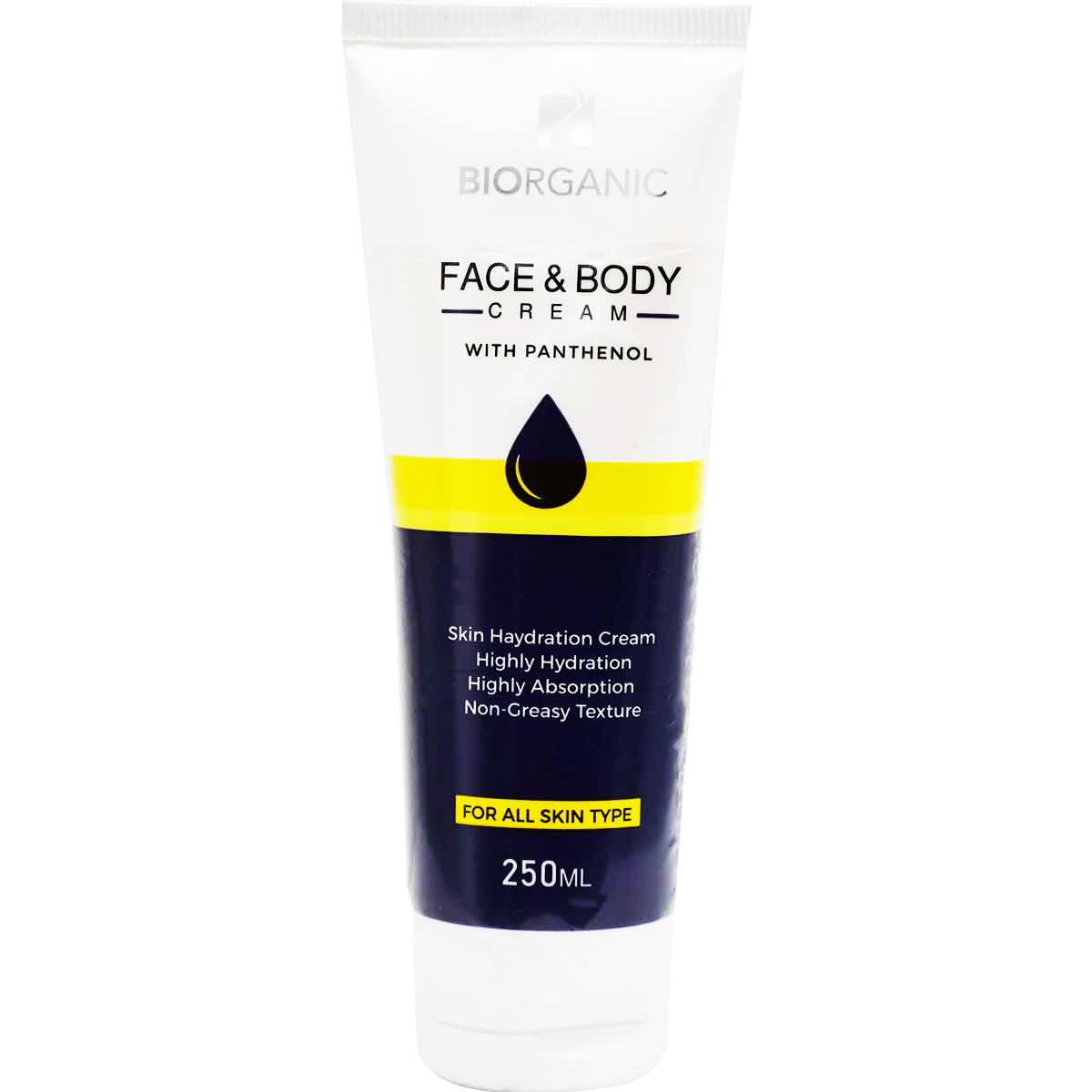 Biorganic Face and Body Panthenol Cream 250 ml