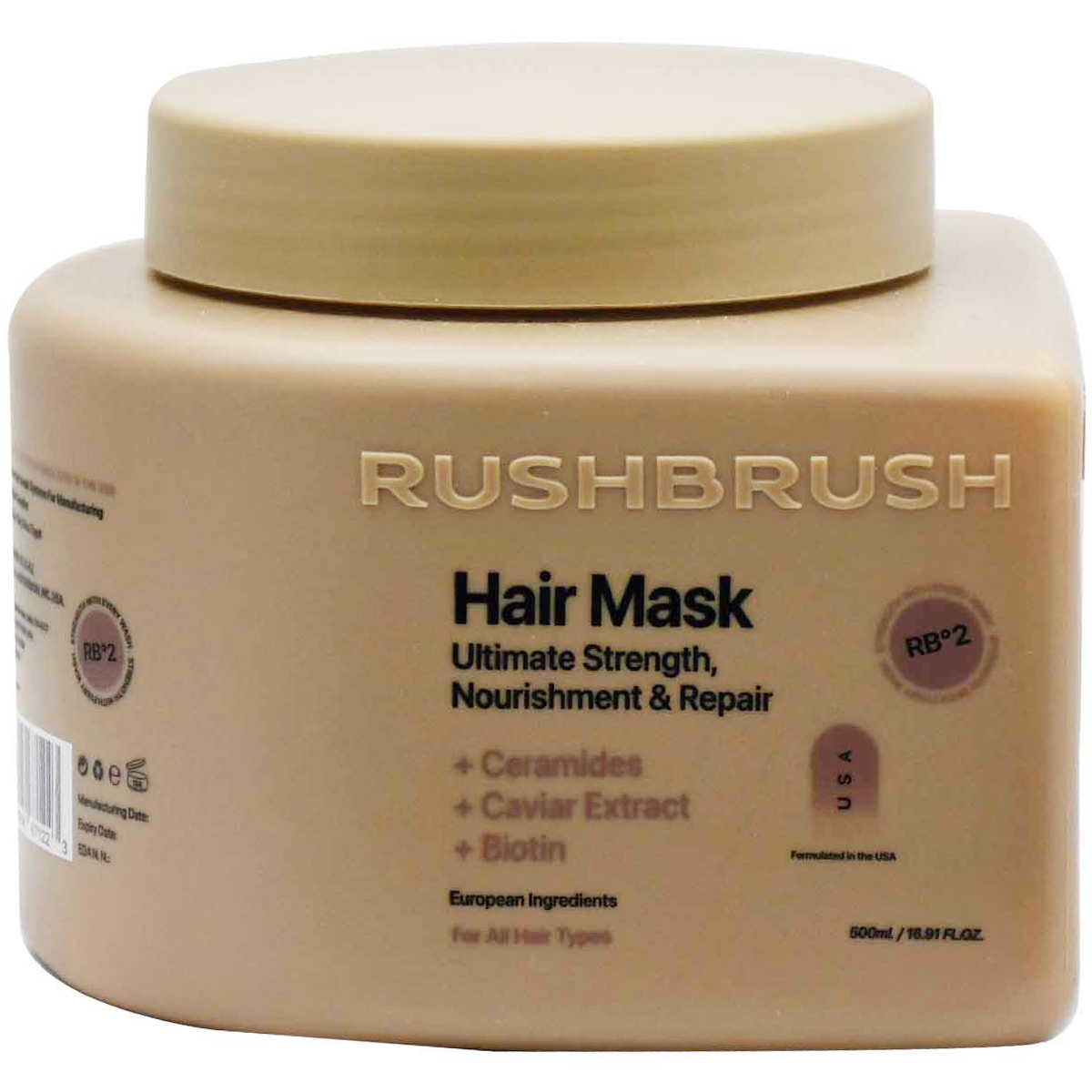 Rush Brush RB&deg;2 Nourishment and Repair Hair Mask 500 ml