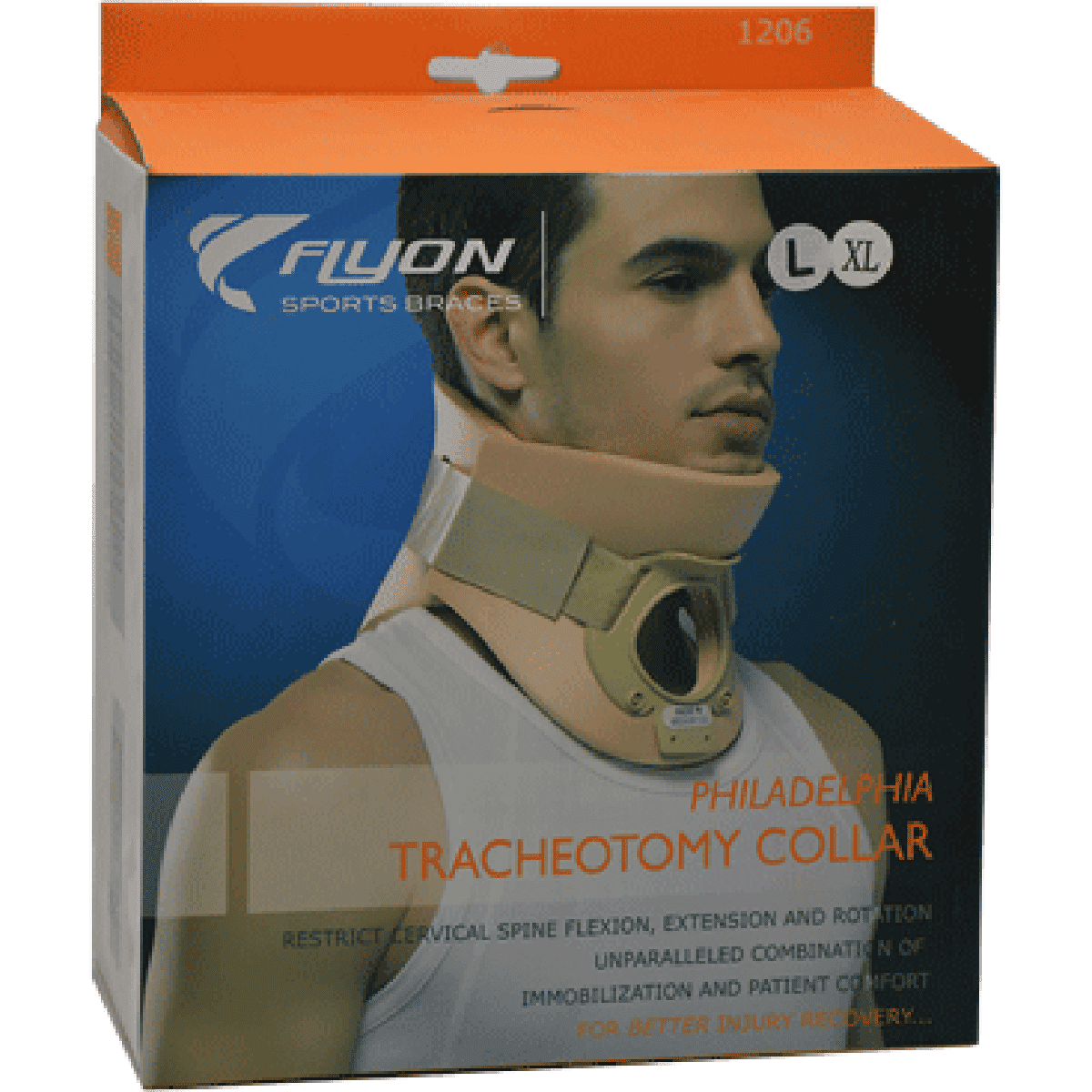 Flyon Philadelphia Tracheotomy Collar Large & X-Large /1206