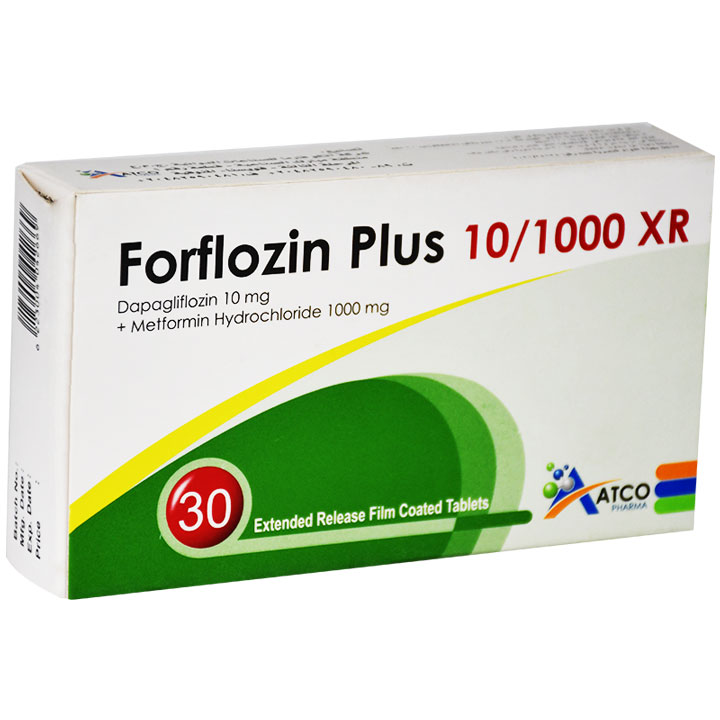 Forflozin Plus 10/1000mg XR 30 Tablets
