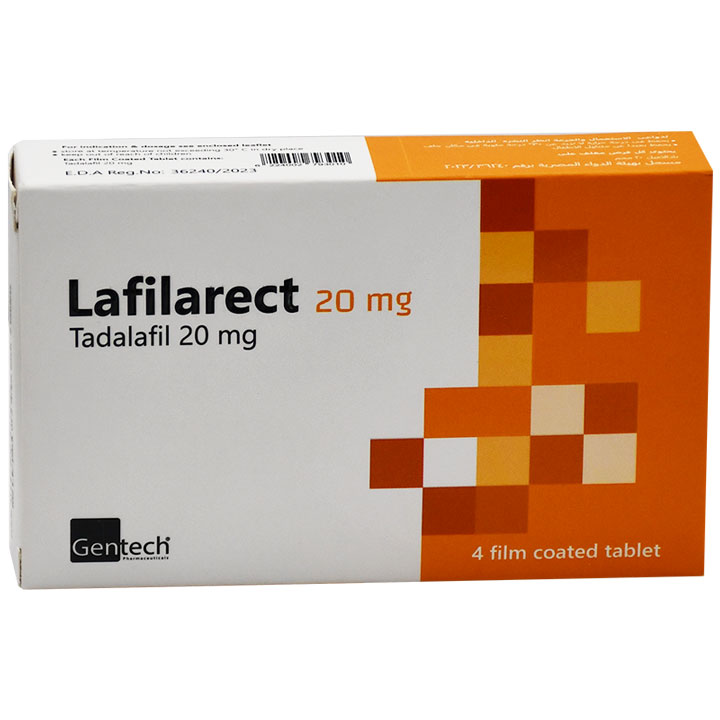 Lafilarect 20mg 4 Film Coated Tablets