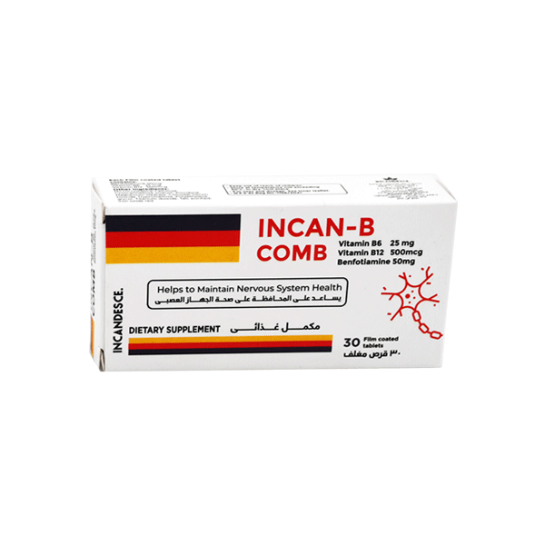Incan-B Comb 30 Film Coated Tablet
