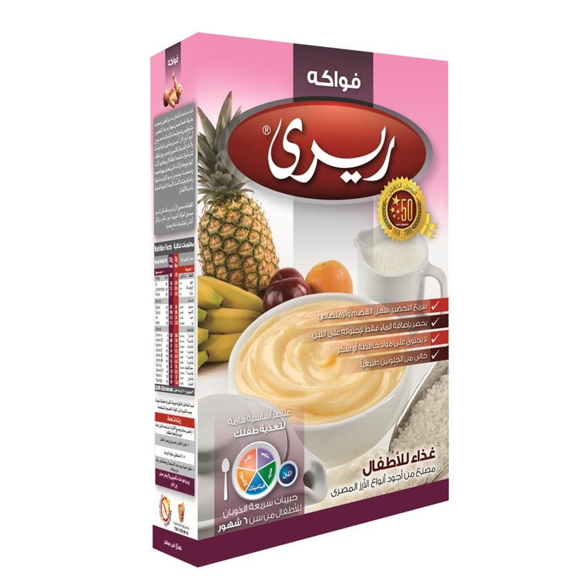 RIRI Rice & Milk with Fruit (6 Month+) 200 gm