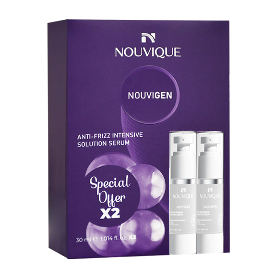 Nouvique Nouvigen Anti Frizz Intensive Serum 2x30ml (Offer Pack)