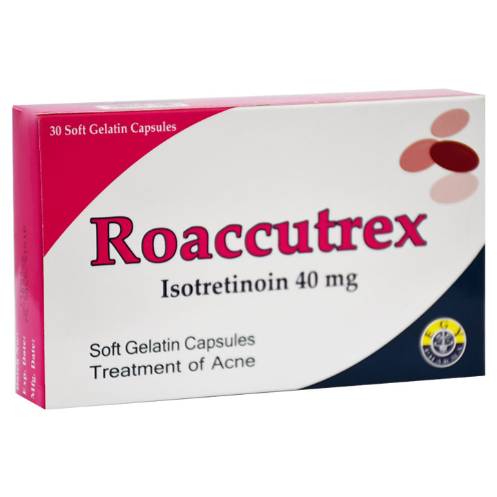 Roaccutrex 40mg 30 Capsule