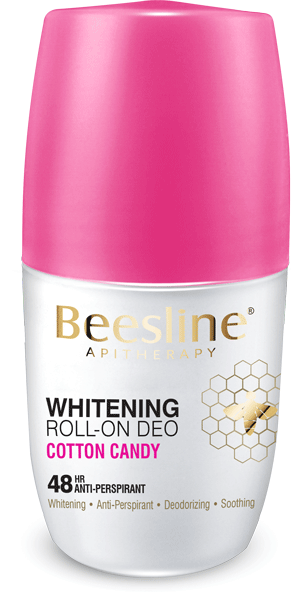 Beesline Cotton Candy Whitening Roll On Deodorant 50ml