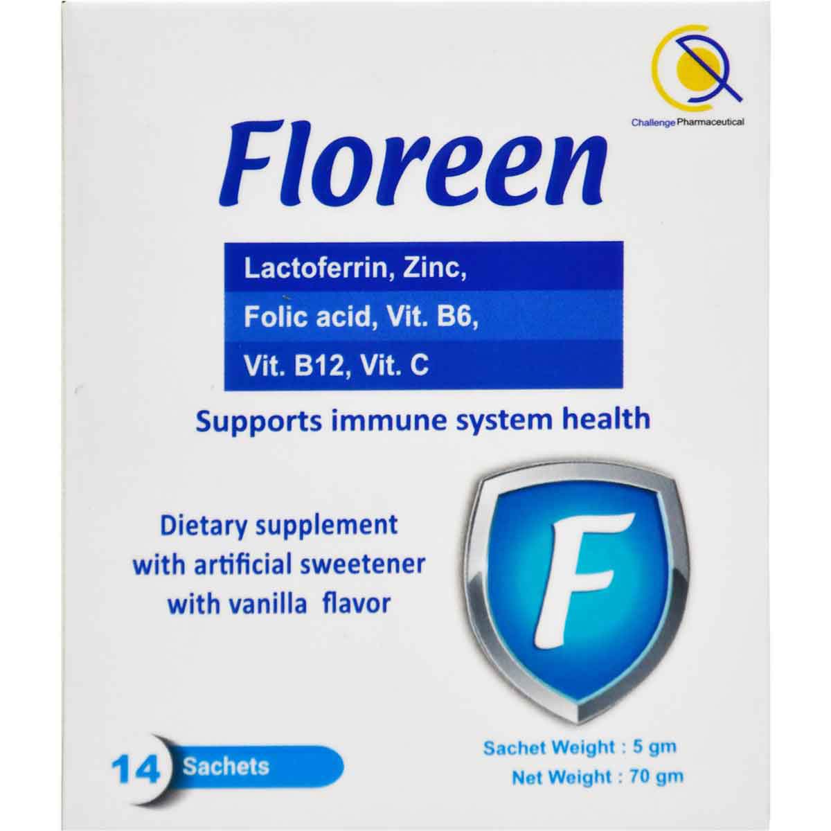 Floreen Vanilla Flavor 10 Sachets