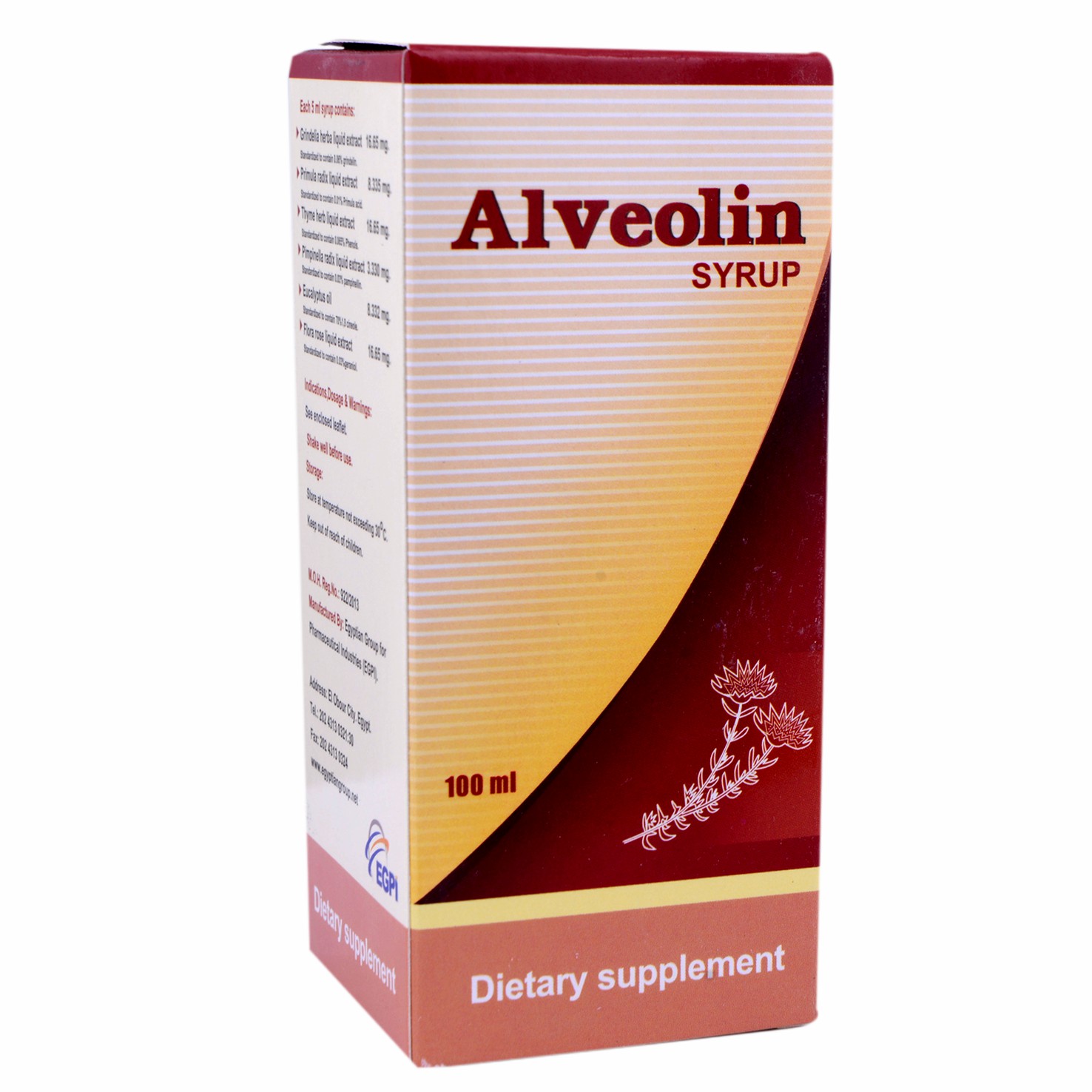 Alveolin 100ml Syrup