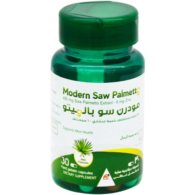 Modern Saw Palmetto 30 Hard Gel Capsule