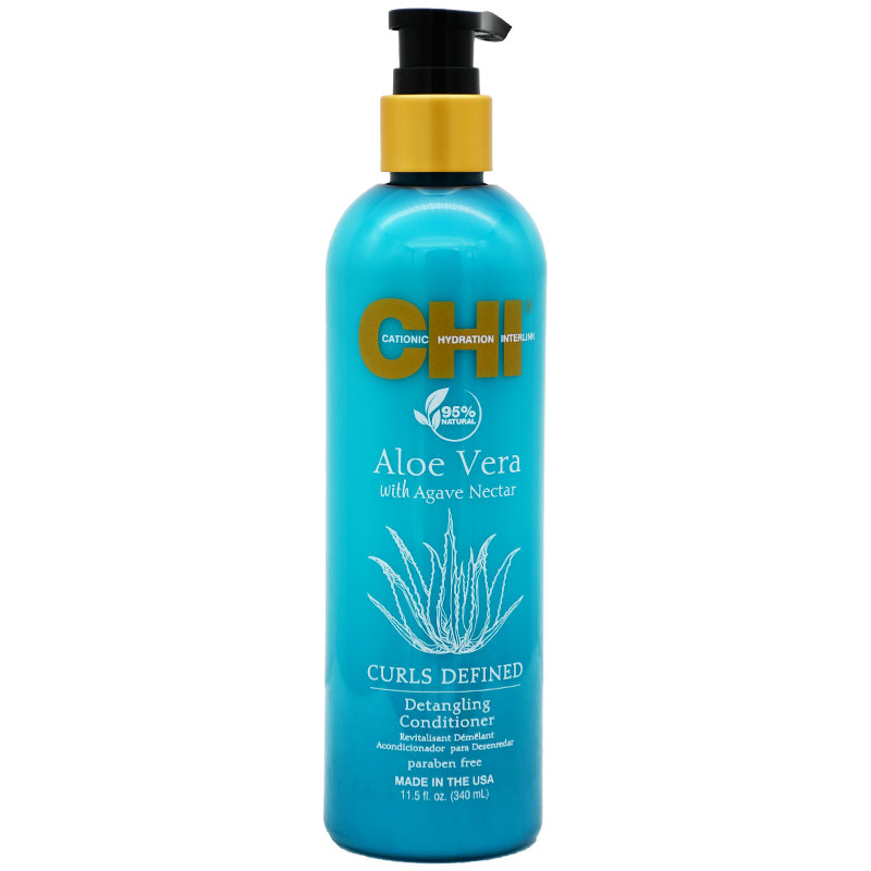 Chi Aloe Vera Curls Defined Detangling Conditioner 340ml