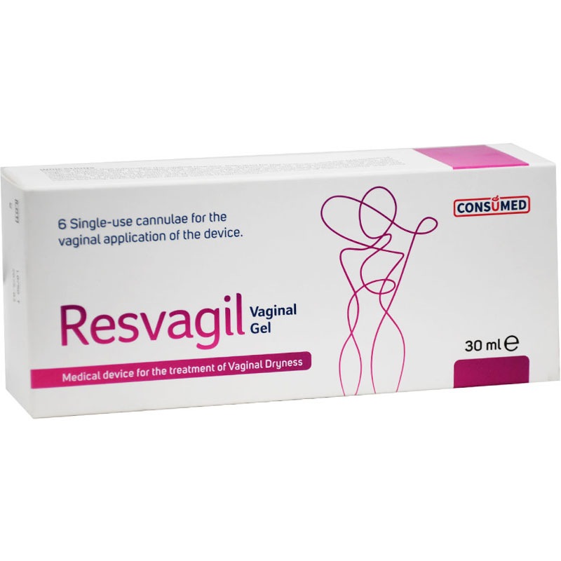 Resvagil Vaginal Cream Gel 30ml + 6 Applicators