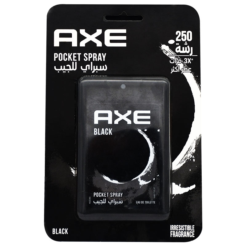 Axe Black Pocket Spray Eau De Toilette 17ml
