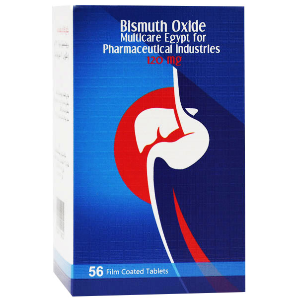 Bismuth Oxide 120mg 56 Film Coated Tablet