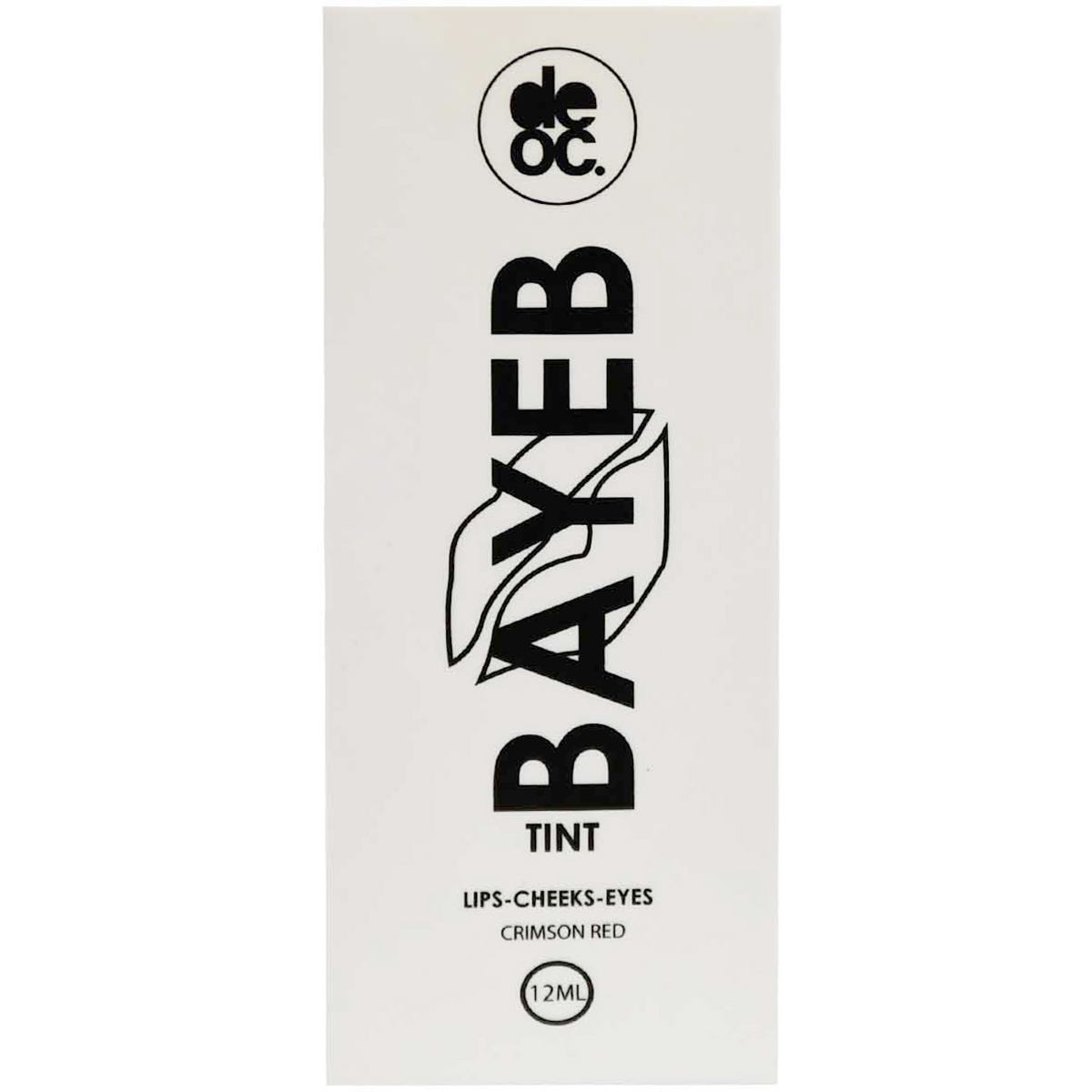 Bayeb Tint ( Lip and Cheeks and Eye) Crimson Red 12 ml