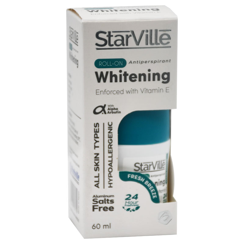 StarVille Whitening Anti Perspirant Fresh Breeze Roll On 60ml